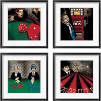 Framed Table Games 4 Piece Framed Art Print Set