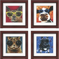 Framed Dapper Animal 4 Piece Framed Art Print Set