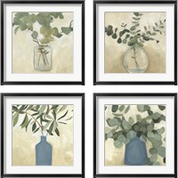 Framed Greenery Still Life 4 Piece Framed Art Print Set