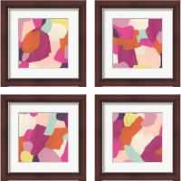 Framed Pink Slip 4 Piece Framed Art Print Set