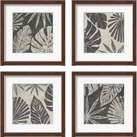 Framed Tribal Palms 4 Piece Framed Art Print Set