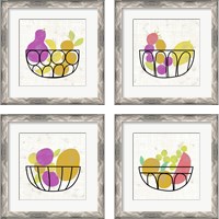 Framed Fruitilicious  4 Piece Framed Art Print Set