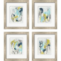 Framed 'Arc Lights 4 Piece Framed Art Print Set' border=