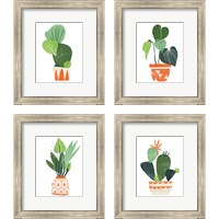 Framed Happy Plants 4 Piece Framed Art Print Set