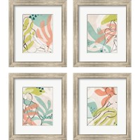 Framed Tropical Nude 4 Piece Framed Art Print Set