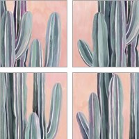 Framed Desert Dawn 4 Piece Art Print Set