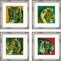 Framed Jungle Flair 4 Piece Framed Art Print Set