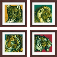 Framed Jungle Flair 4 Piece Framed Art Print Set