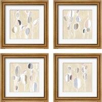 Framed 'String Garden 4 Piece Framed Art Print Set' border=