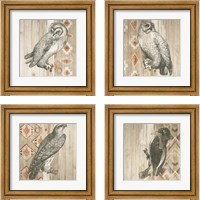 Framed Natural History Lodge Southwest 4 Piece Framed Art Print Set