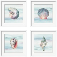 Framed Ocean Dream no Filigree 4 Piece Framed Art Print Set