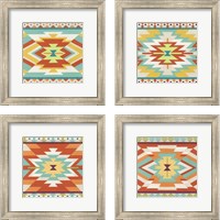 Framed Mesa Motif 4 Piece Framed Art Print Set