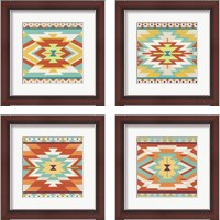 Framed Mesa Motif 4 Piece Framed Art Print Set