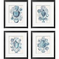 Framed Coastal Melange 4 Piece Framed Art Print Set