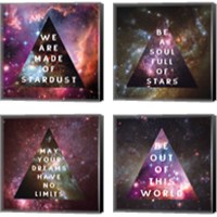 Framed Out of this World  4 Piece Canvas Print Set