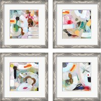 Framed 'Changed My Mind 4 Piece Framed Art Print Set' border=