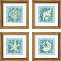 Framed Shell Game 4 Piece Framed Art Print Set