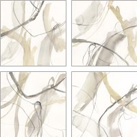 Framed Neutral Momentum 4 Piece Art Print Set