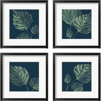 Framed Monstera  4 Piece Framed Art Print Set