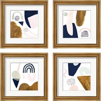 Framed Double Scoop 4 Piece Framed Art Print Set