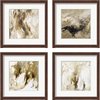 Framed 'Drifting Sands 4 Piece Framed Art Print Set' border=