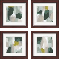 Framed 'Tundra Summer 4 Piece Framed Art Print Set' border=