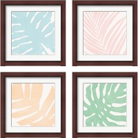 Framed Tropical Treasures Pastel 4 Piece Framed Art Print Set