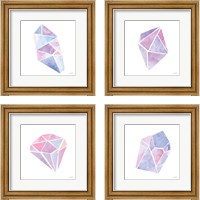 Framed 'Shine 4 Piece Framed Art Print Set' border=