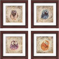 Framed 'Wonder Years  4 Piece Framed Art Print Set' border=