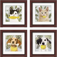 Framed Pet Life 4 Piece Framed Art Print Set