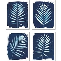 Framed Nature By The Lake - Frond 4 Piece Art Print Set