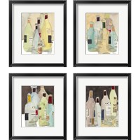 Framed Wines & Spirits 4 Piece Framed Art Print Set