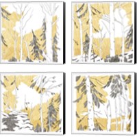 Framed 'Northwood 4 Piece Canvas Print Set' border=