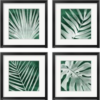 Framed Velvet Palm 4 Piece Framed Art Print Set