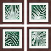 Framed Velvet Palm 4 Piece Framed Art Print Set