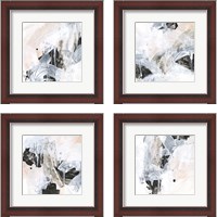 Framed Veiled Formation 4 Piece Framed Art Print Set