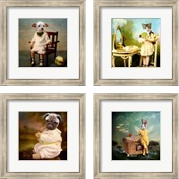 Framed Henri 4 Piece Framed Art Print Set