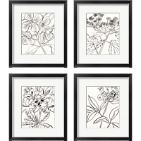 Framed 'Self 4 Piece Framed Art Print Set' border=