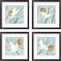 Framed 'Silent Hunter 4 Piece Framed Art Print Set' border=