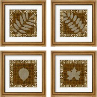 Framed Shades of Brown 4 Piece Framed Art Print Set
