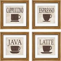 Framed Simply Coffee 4 Piece Framed Art Print Set