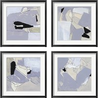 Framed Grey Landscape 4 Piece Framed Art Print Set