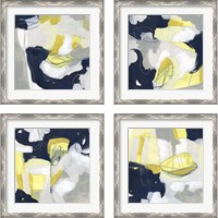 Framed 'Totality 4 Piece Framed Art Print Set' border=