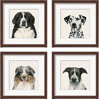 Framed 'Best Bud 4 Piece Framed Art Print Set' border=