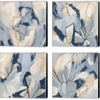 Framed Blossom & Bliss 4 Piece Canvas Print Set