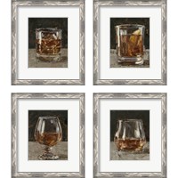 Framed 'Hard Stuf 4 Piece Framed Art Print Set' border=