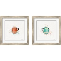 Framed Thoughtful Perk 2 Piece Framed Art Print Set