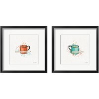 Framed Thoughtful Perk 2 Piece Framed Art Print Set