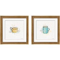 Framed Thoughtful Perk 2 Piece Framed Art Print Set