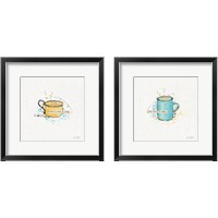 Framed Thoughtful Perk 2 Piece Framed Art Print Set